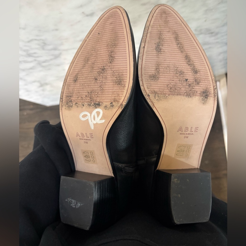 Able Black Booties - image 2